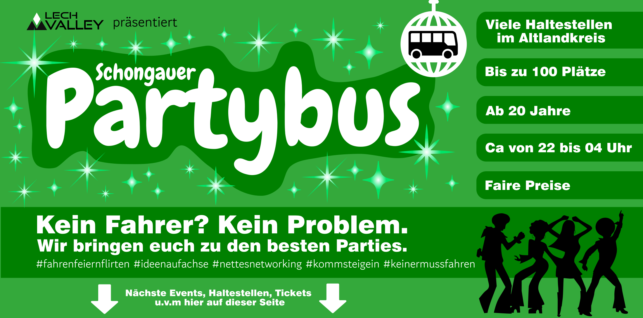 Partybus Schongau Plakat